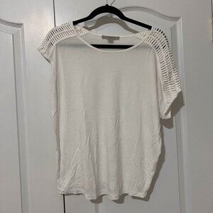 All Saints Simmo t'shirt in White Size S